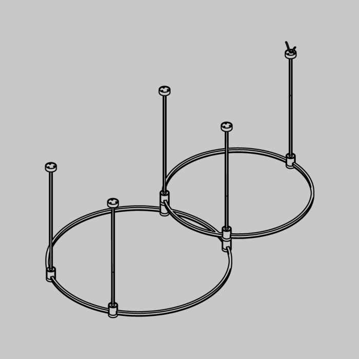 Готовая конструкция (набор) Maytoni TFC-Flar-M01-PT