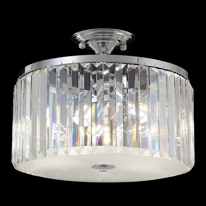 Светильник потолочный HILTON Crystal Lux HILTON PL4 CHROME