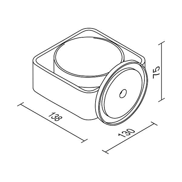 Настенный светильник Ledron GW-1025 RGB
