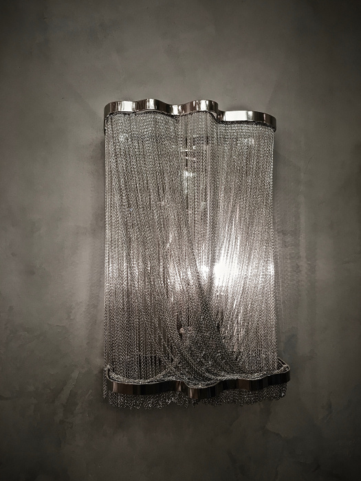 Настенный светильник Delight Collection Stream KM011W-2B steel