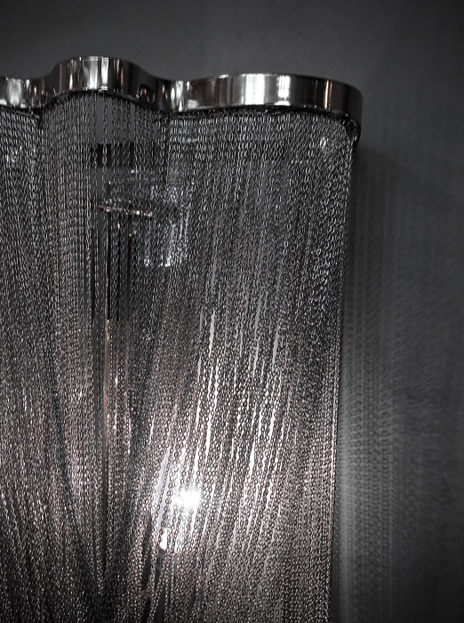 Настенный светильник Delight Collection Stream KM011W-2B steel