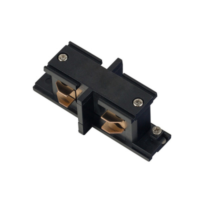 Коннектор для трехфазной трековой системы прямой Nowodvorski Ctls Straight Black 8084