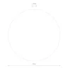 Настенный светильник Nowodvorski Ring Led L Gold 10282