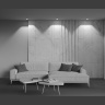 Встраиваемый светильник Maytoni Alfa LED DL043-01-15W3K-D-SQ-WB