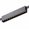 Магнитный трековый светильник FARM Черный LED 1*12W 4000K 609Lm Ra90 40 IP20 L232xW24x ST816.446.12
