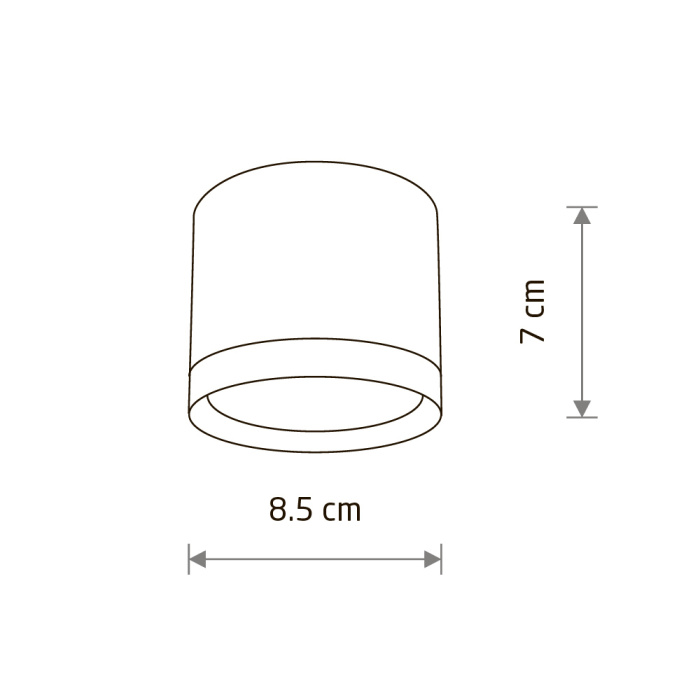 Накладной светильник Nowodvorski Silba White 10476