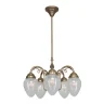 Люстра на штанге Berliner Messinglampen D215-123blB