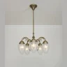 Люстра на штанге Berliner Messinglampen D215-123blB
