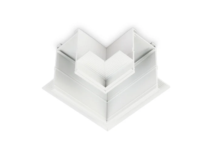 Коннектор угловой для встраиваемого шинопровода Magnetic 220V Ambrella light GL1039