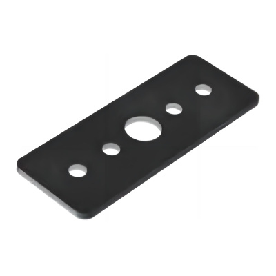 Прямой соединитель для подвесного, накладного/встраиваемого шинопровода ST-Luce Черный ST067.409.15