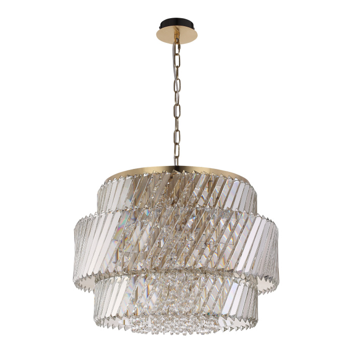 Светильник подвесной ST-Luce латунь/прозрачный E14 12*40W SL6138.303.12