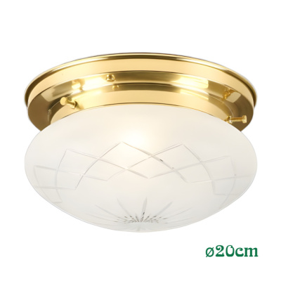 Настенно-потолочный светильник Berliner Messinglampen D8-126crP