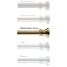 Настенно-потолочный светильник Berliner Messinglampen D8-126crP