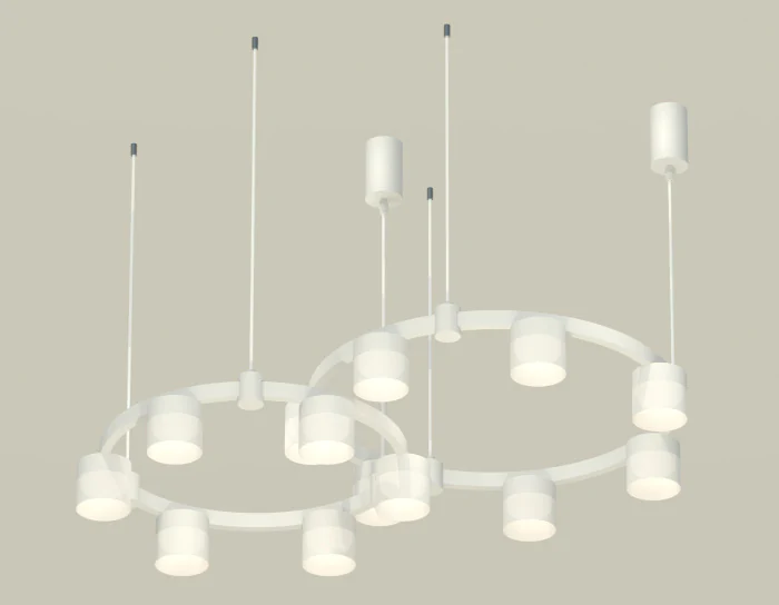 Комплект подвесного светильника Techno Ring с акрилом Ambrella light XR92081002