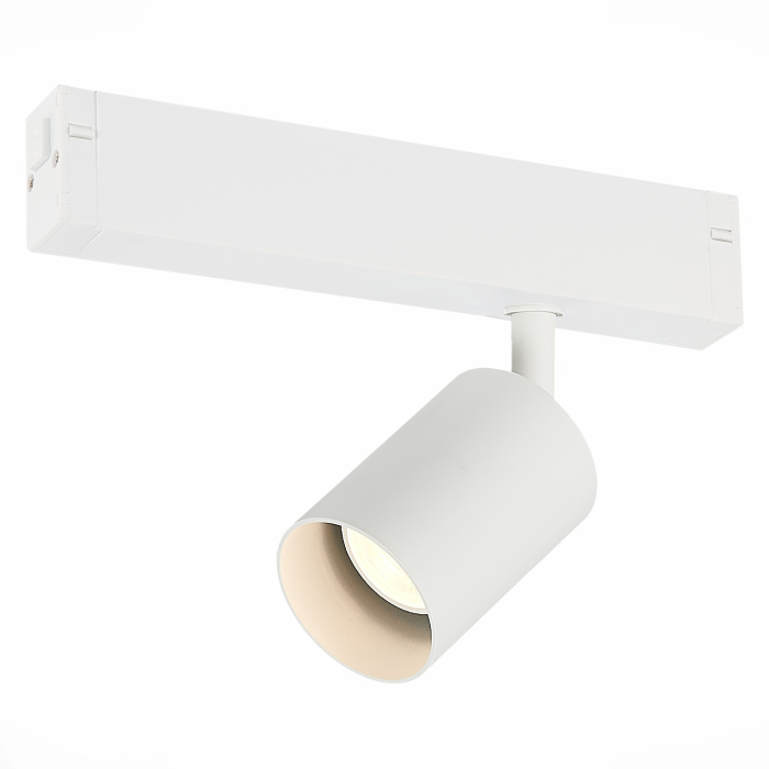 Светильник трековый Белый GU10 1*50W IP20 L82xW70xH172 180-240V Без ламп ST505.506.01