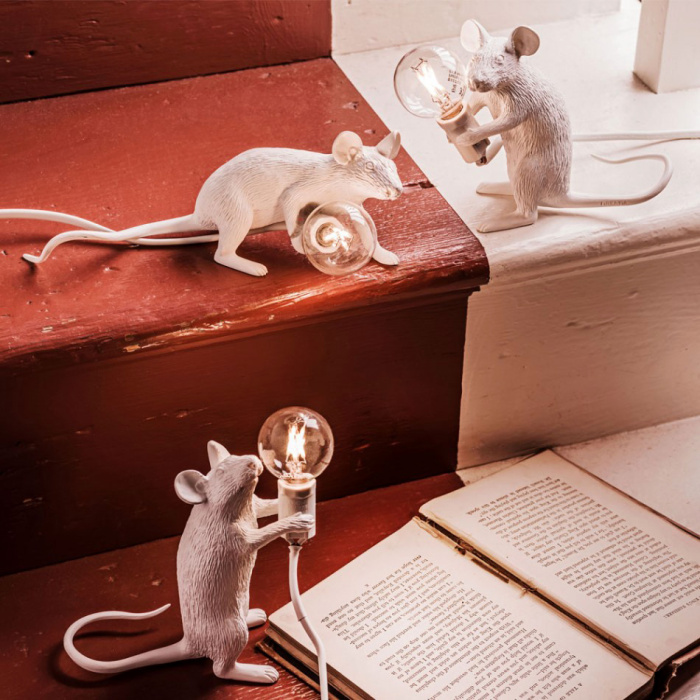 Настольная лампа Seletti Mouse Lamp 15222