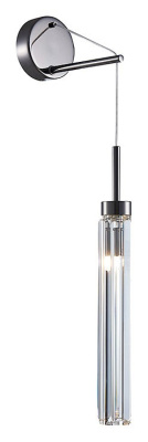 Бра 4521 L/A black glossy Newport