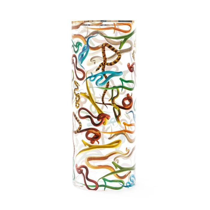 Ваза Seletti Toiletpaper Glass Vase 14201