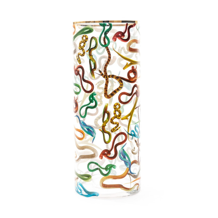 Ваза Seletti Toiletpaper Glass Vase 14201