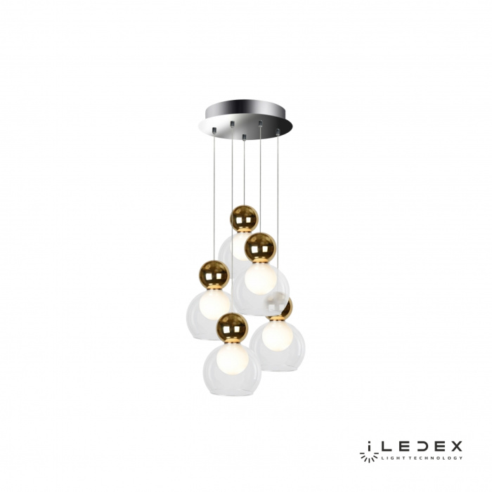 Подвесной светильник iLedex Blossom C4476-5R GL