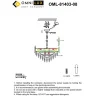Люстра подвесная Omnilux Malgrate OML-81403-08