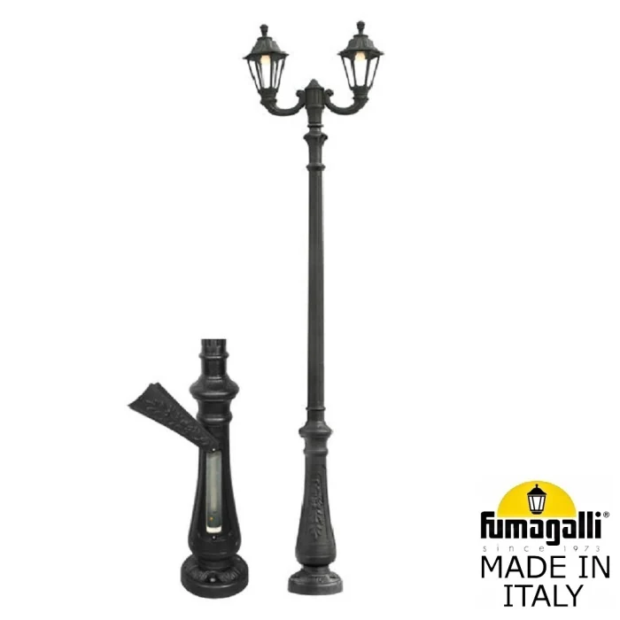 Парковый фонарь FUMAGALLI NEBO OFIR/RUT 2L E26.202.R20.AXF1R