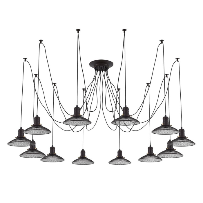 Светильник подвесной паук Citilux Эдисон CL451122