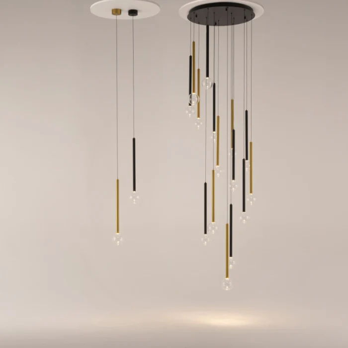 Каскадная люстра Maytoni MOD383PL-L40BBS3K