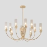 Люстра на штанге Crystal Lux SECRET SP10 GOLD