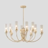 Люстра на штанге Crystal Lux SECRET SP10 GOLD