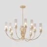 Люстра на штанге Crystal Lux SECRET SP10 GOLD