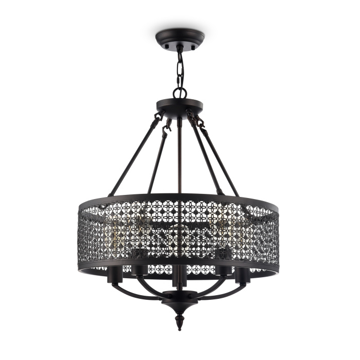 Подвесная люстра Freya Conte FR4166-PL-05C-BL