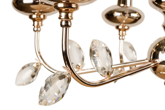 Подвесная люстра iLamp Dames 1020-6 Золотая