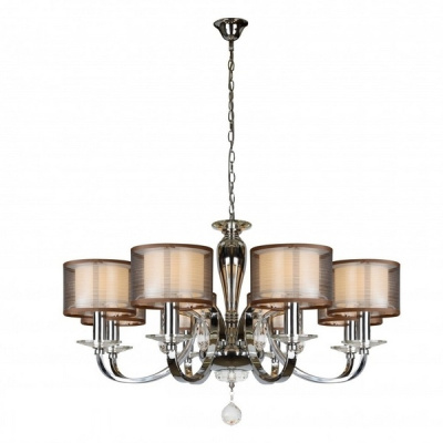 Подвесная люстра iLamp Mario RM16001/8P Хром