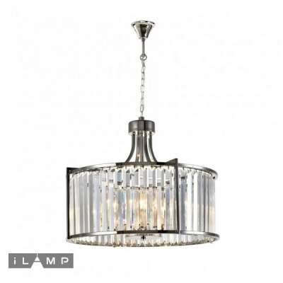 Подвесной светильник iLamp QEENS P2553-6 NICKEL