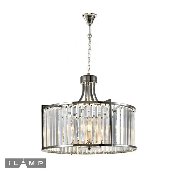 Подвесной светильник iLamp QEENS P2553-6 NICKEL