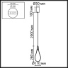 Подвесной светильник Odeon Light Braid 7147/5L
