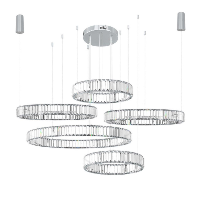 Подвесной светильник Loft it Crystal ring 10135/5 Chrome