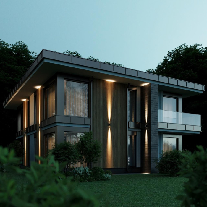 Настенный светильник Odeon Light Long 7071/8WL