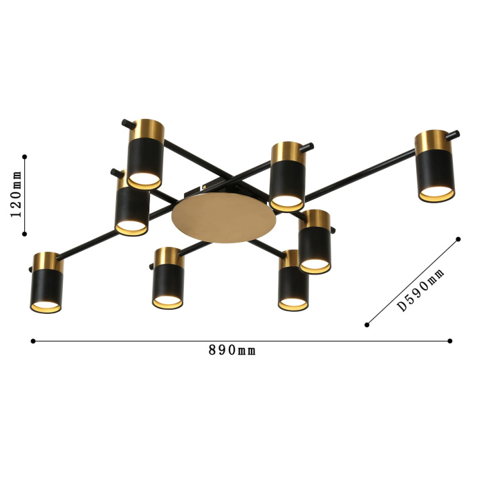 Потолочная люстра Favourite 2825-8P