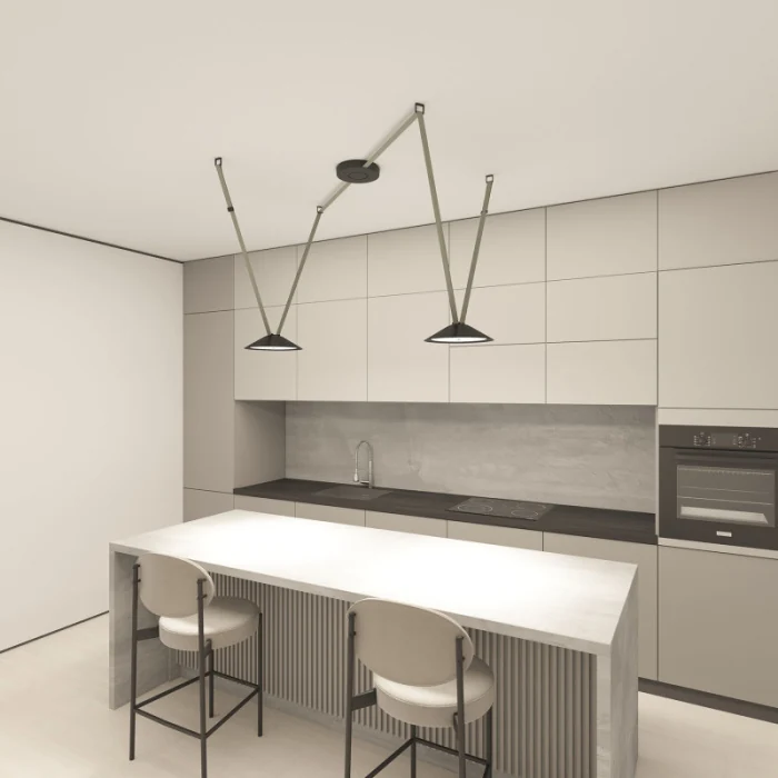 Трек-система Denkirs Belty SET DK55SET03-02-LG