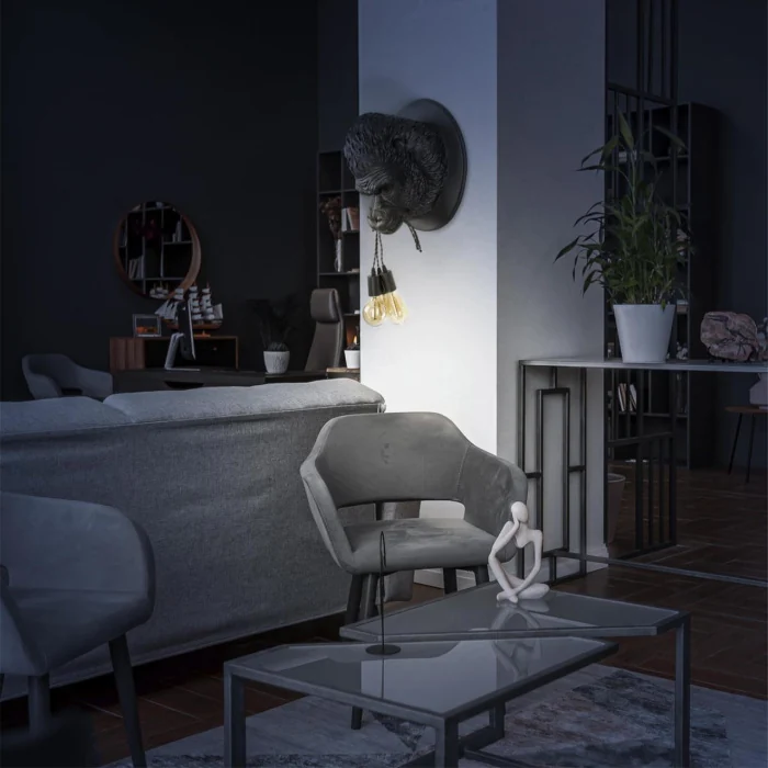 Настенный светильник Loft it Gorilla 10178 Black