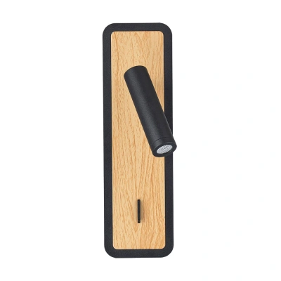 Светильник настенный Arte Lamp WOOD A1990AP-3BK