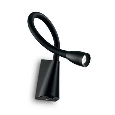 Светодиодный настенный светильник Ideal Lux Goose Ap Nero 142692