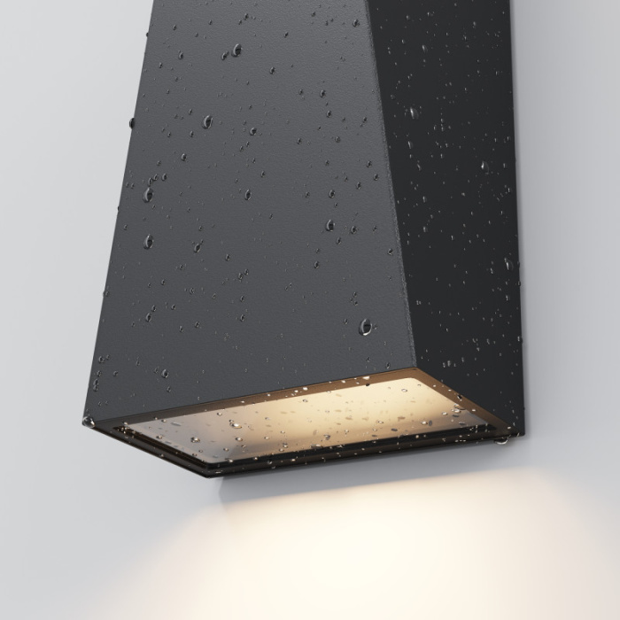 Уличный настенный светильник Maytoni Times Square O580WL-L6B