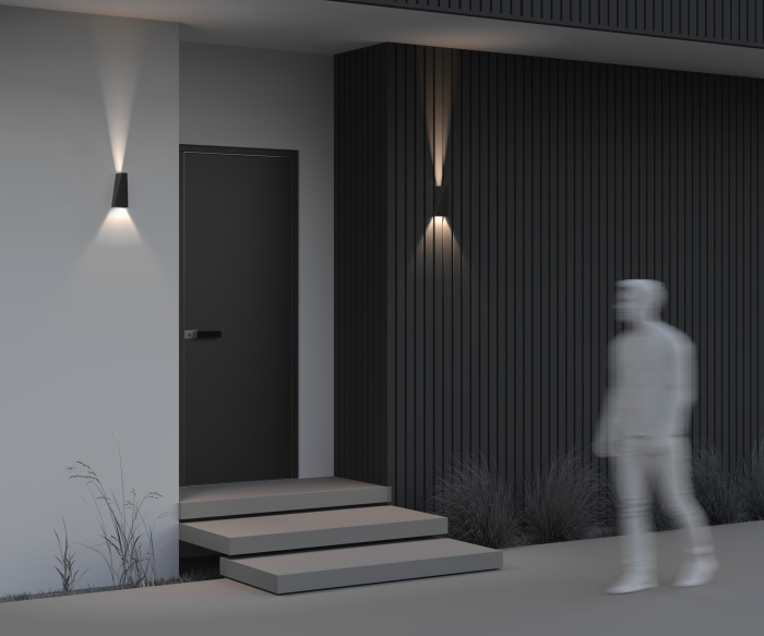 Уличный настенный светильник Maytoni Times square O580WL-L6B