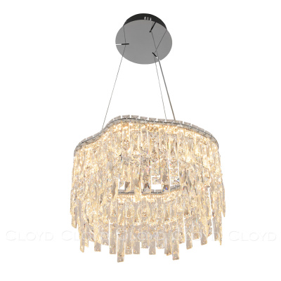 Люстра Cloyd ANTREA C1 / Ø48 см - хром (арт.11222)