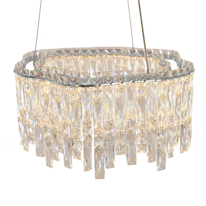 Люстра Cloyd ANTREA C1 / Ø48 см - хром (арт.11222)