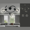 Настенно-потолочный спот в стиле лофт Ambrella light TR8624