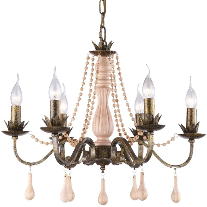 Люстра подвесная Arte Lamp ROSARIO A1832LM-6GA